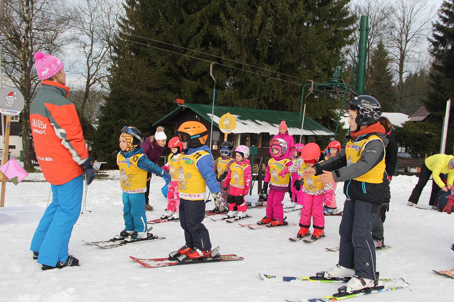 Pár rad, jak naučit děti lyžovat | Hudy.cz